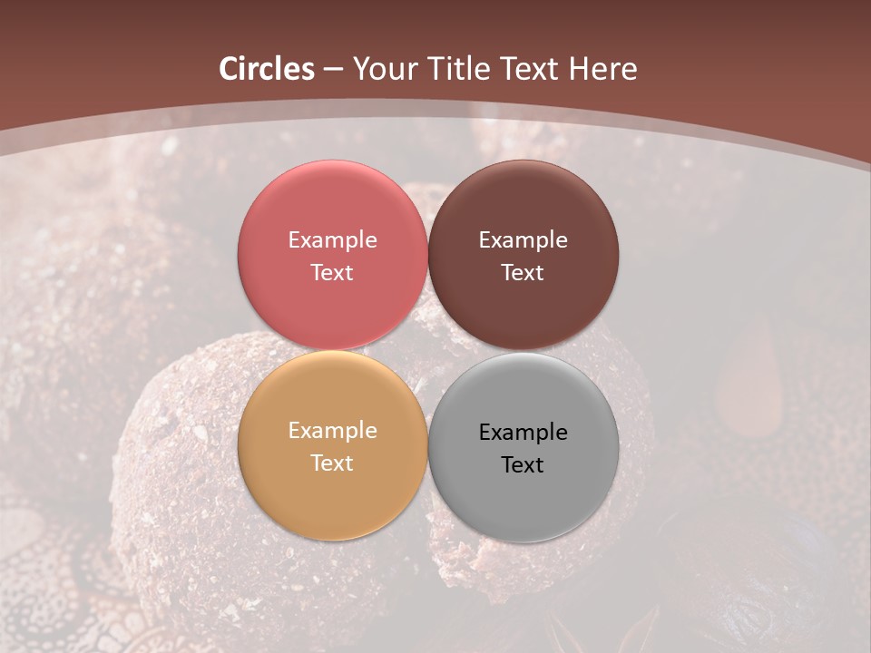 Snack Chocolate Spice PowerPoint Template
