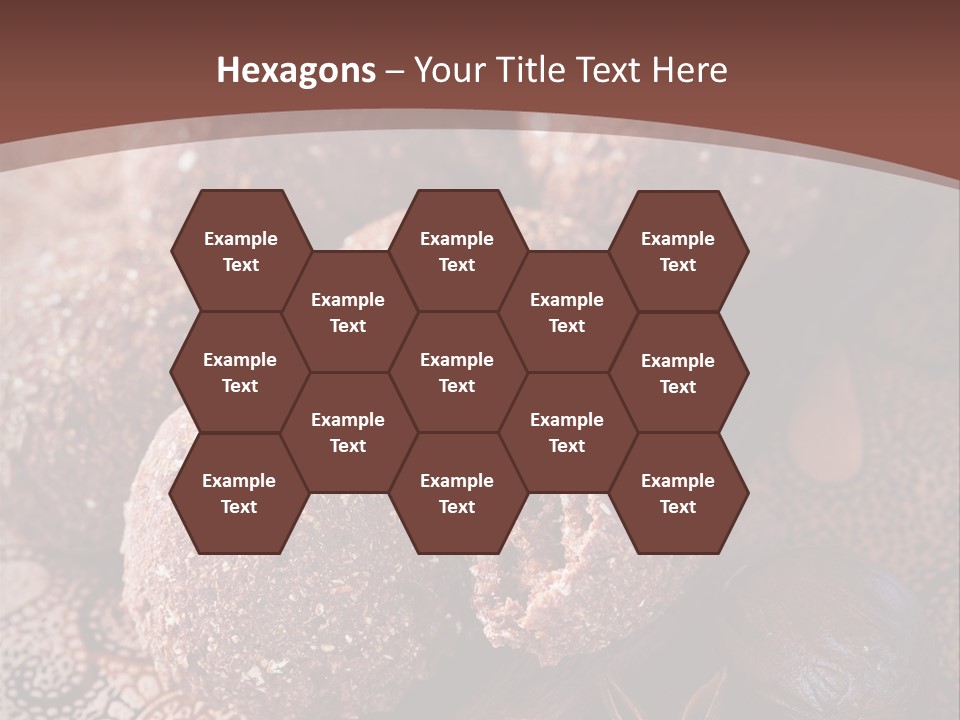 Snack Chocolate Spice PowerPoint Template
