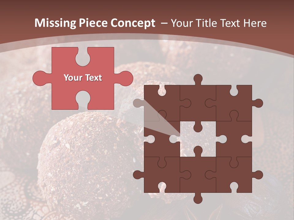 Snack Chocolate Spice PowerPoint Template