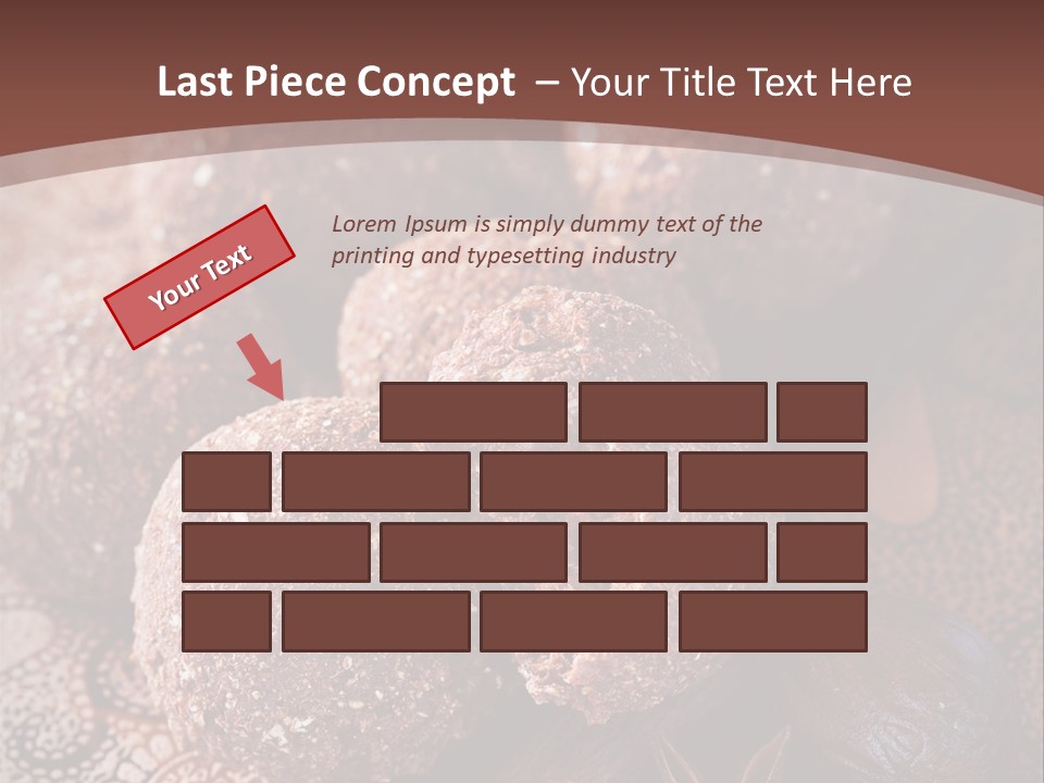 Snack Chocolate Spice PowerPoint Template