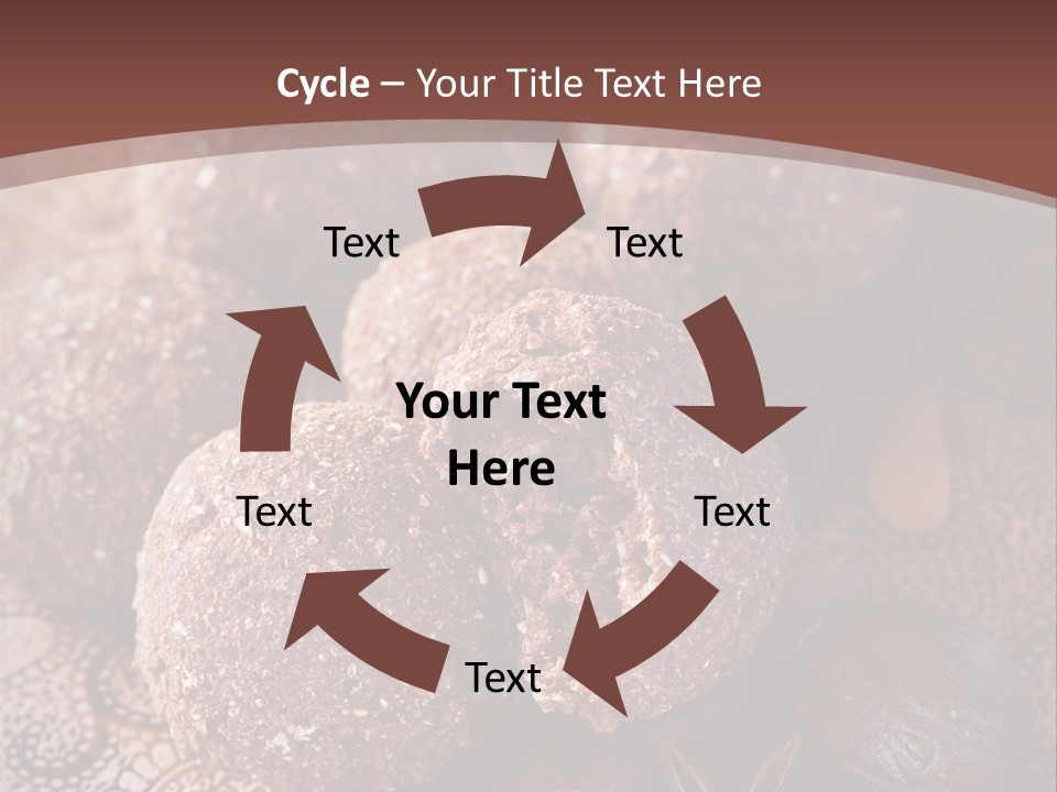 Snack Chocolate Spice PowerPoint Template