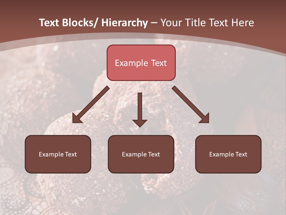 Snack Chocolate Spice PowerPoint Template