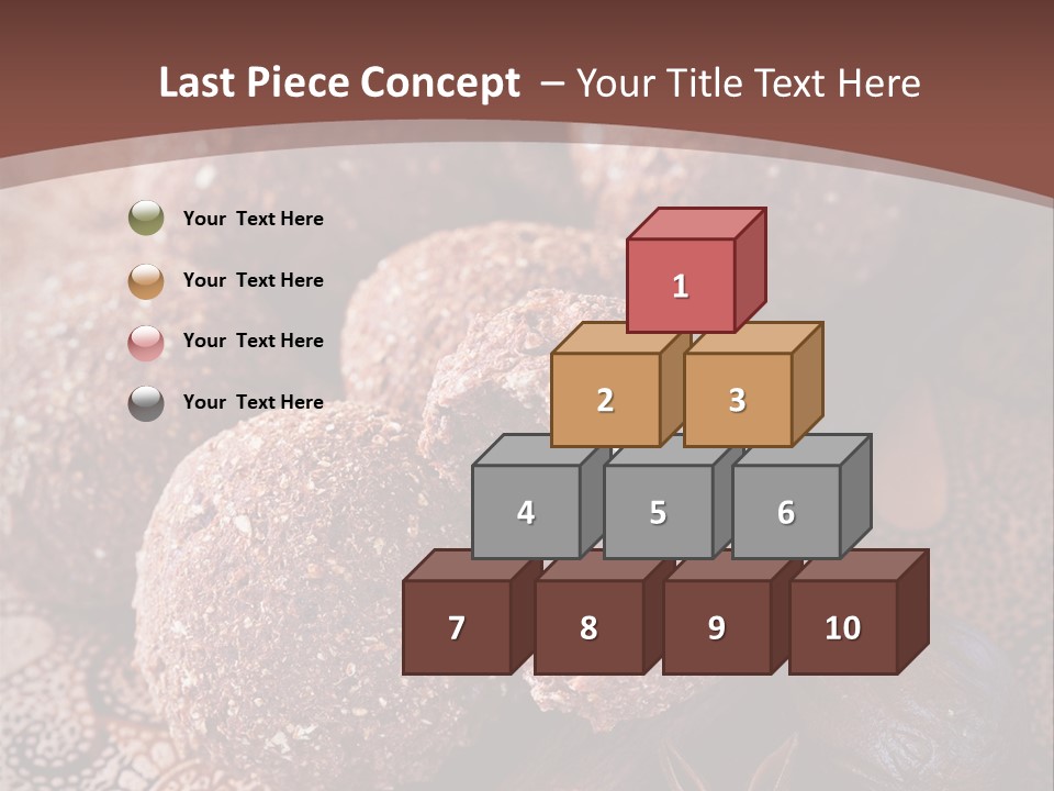 Snack Chocolate Spice PowerPoint Template