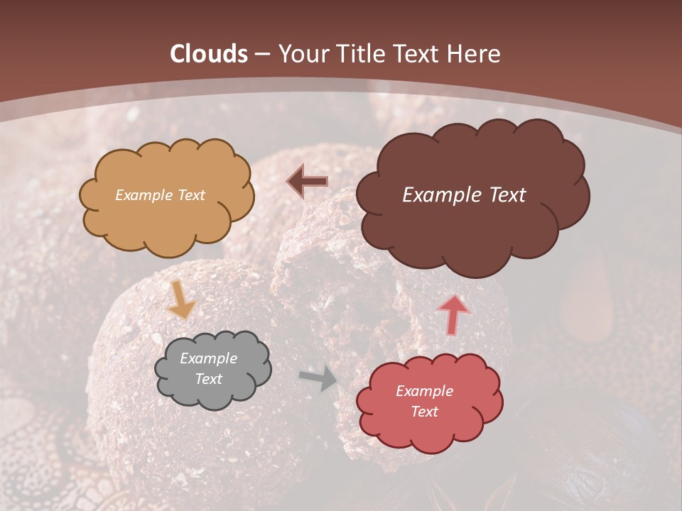 Snack Chocolate Spice PowerPoint Template