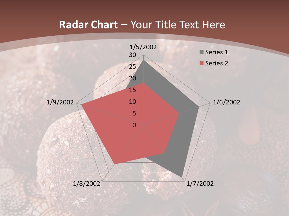 Snack Chocolate Spice PowerPoint Template