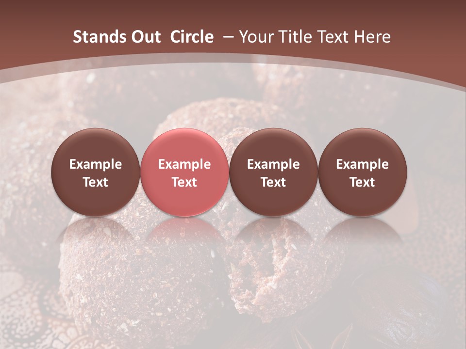 Snack Chocolate Spice PowerPoint Template