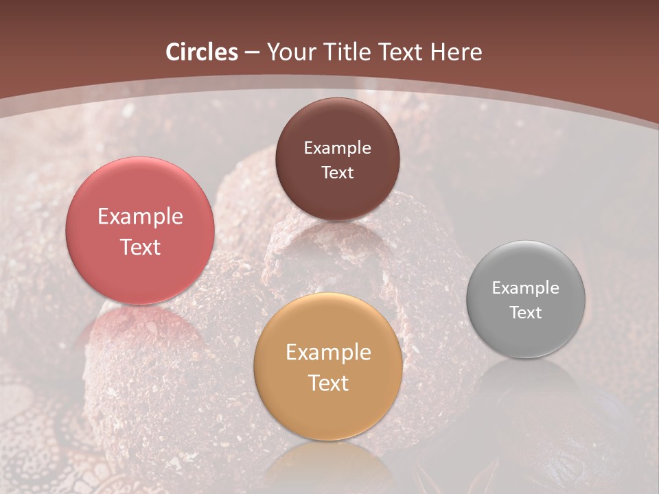 Snack Chocolate Spice PowerPoint Template