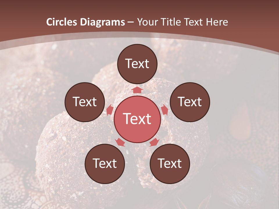 Snack Chocolate Spice PowerPoint Template