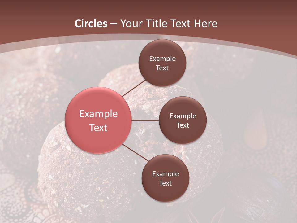 Snack Chocolate Spice PowerPoint Template