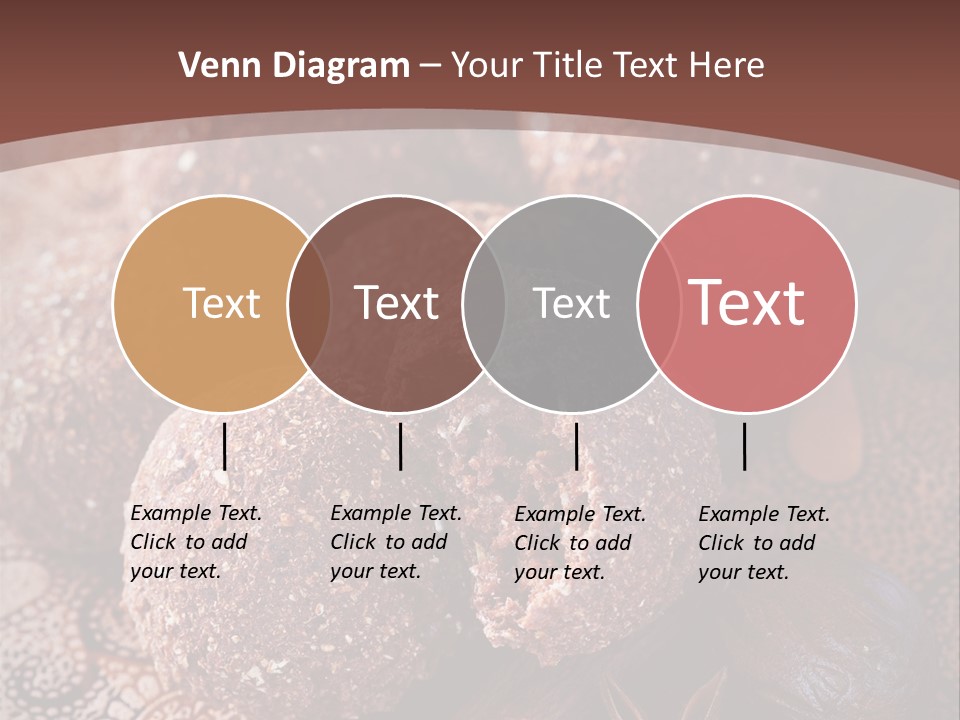 Snack Chocolate Spice PowerPoint Template