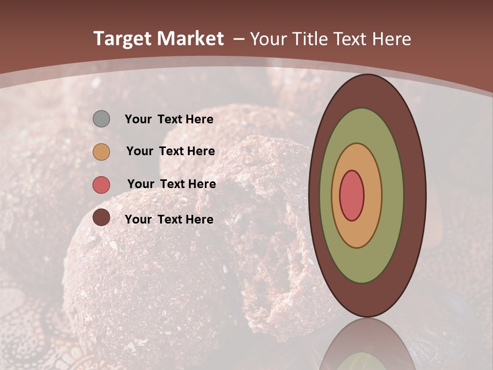 Snack Chocolate Spice PowerPoint Template