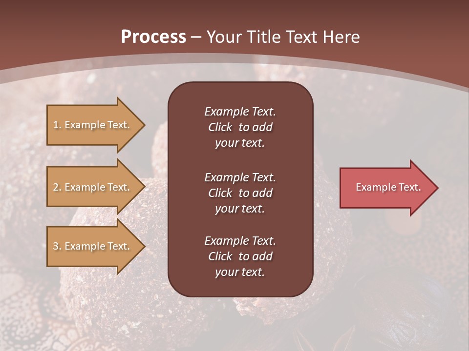 Snack Chocolate Spice PowerPoint Template