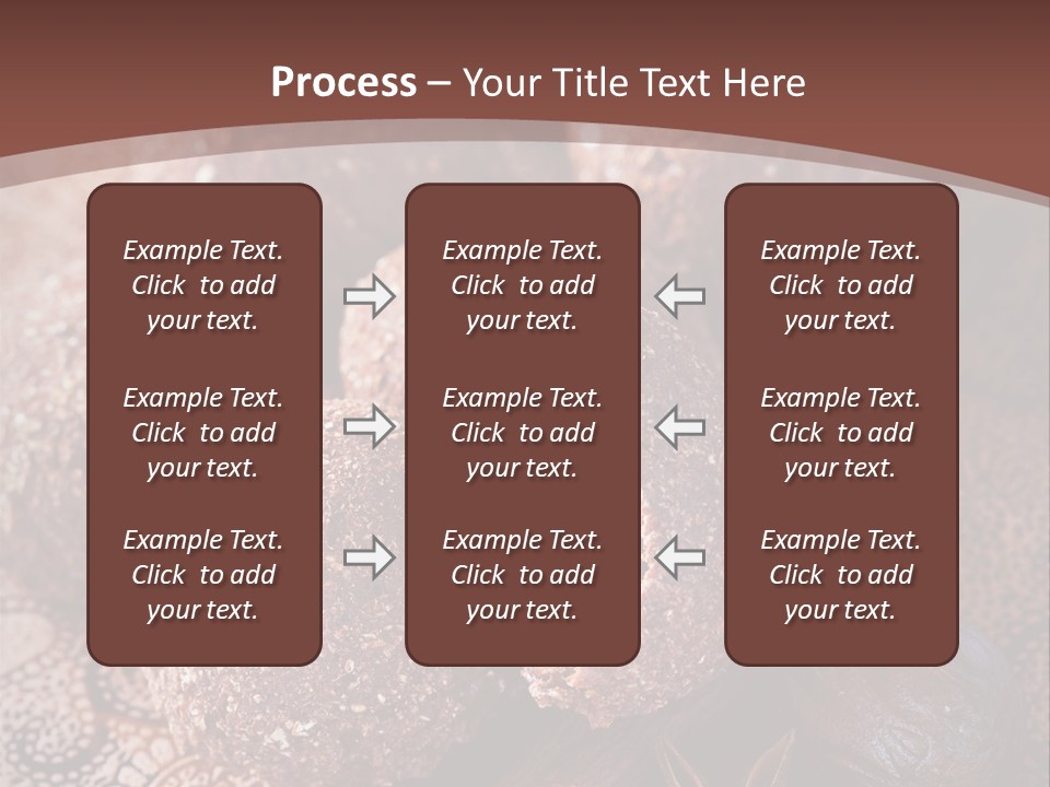 Snack Chocolate Spice PowerPoint Template