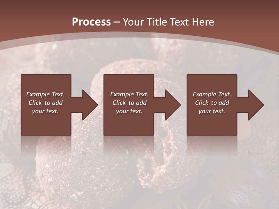 Snack Chocolate Spice PowerPoint Template