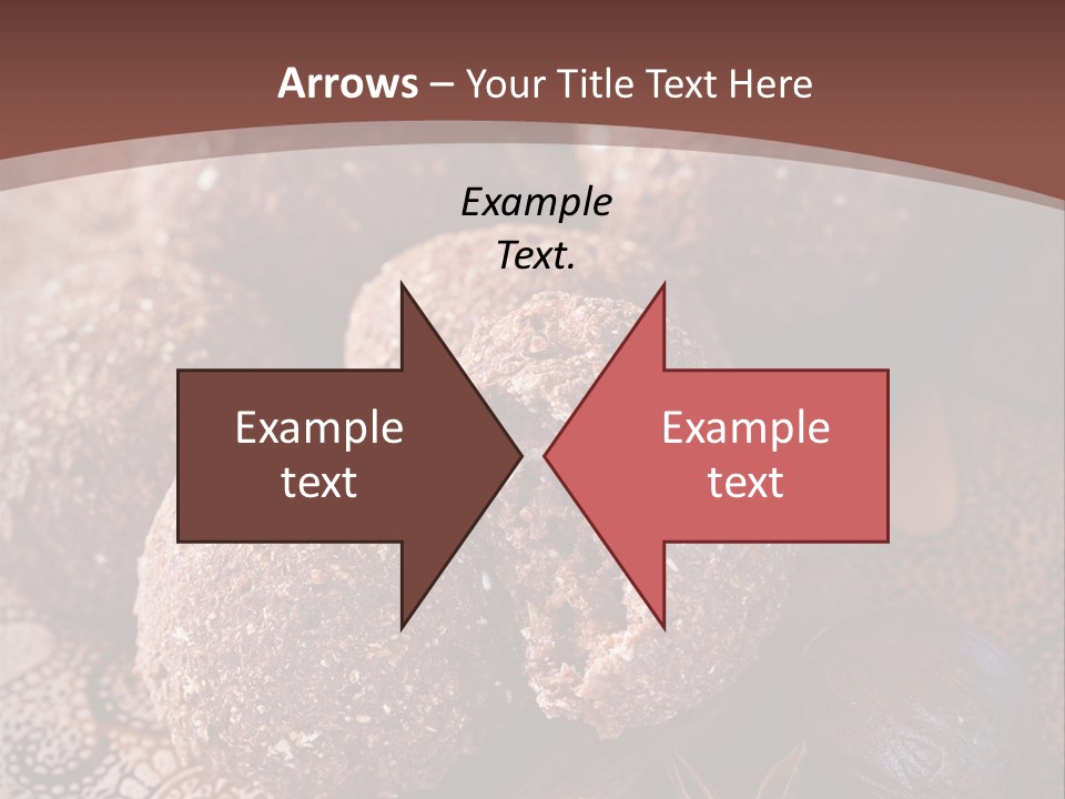 Snack Chocolate Spice PowerPoint Template