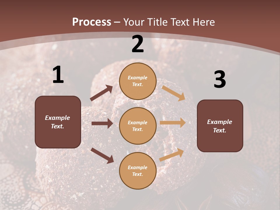 Snack Chocolate Spice PowerPoint Template
