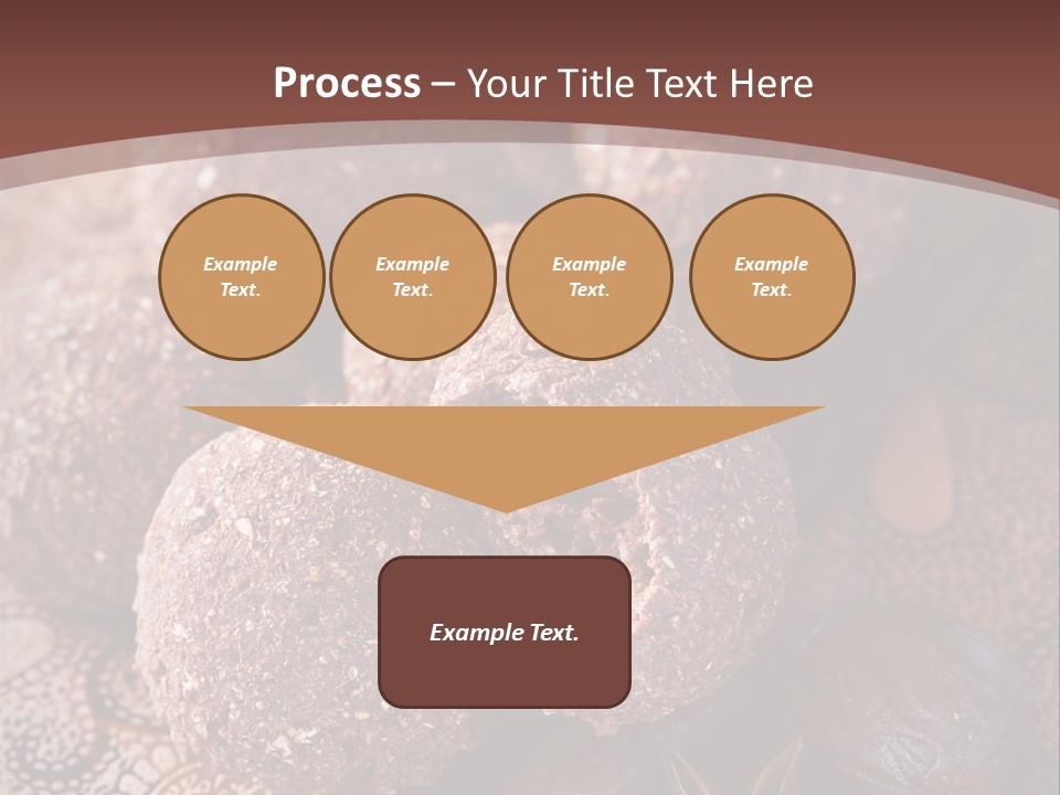 Snack Chocolate Spice PowerPoint Template