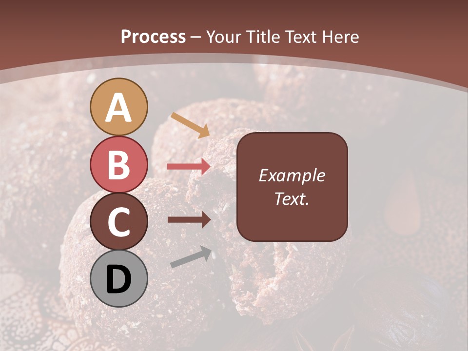 Snack Chocolate Spice PowerPoint Template