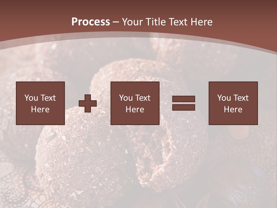 Snack Chocolate Spice PowerPoint Template