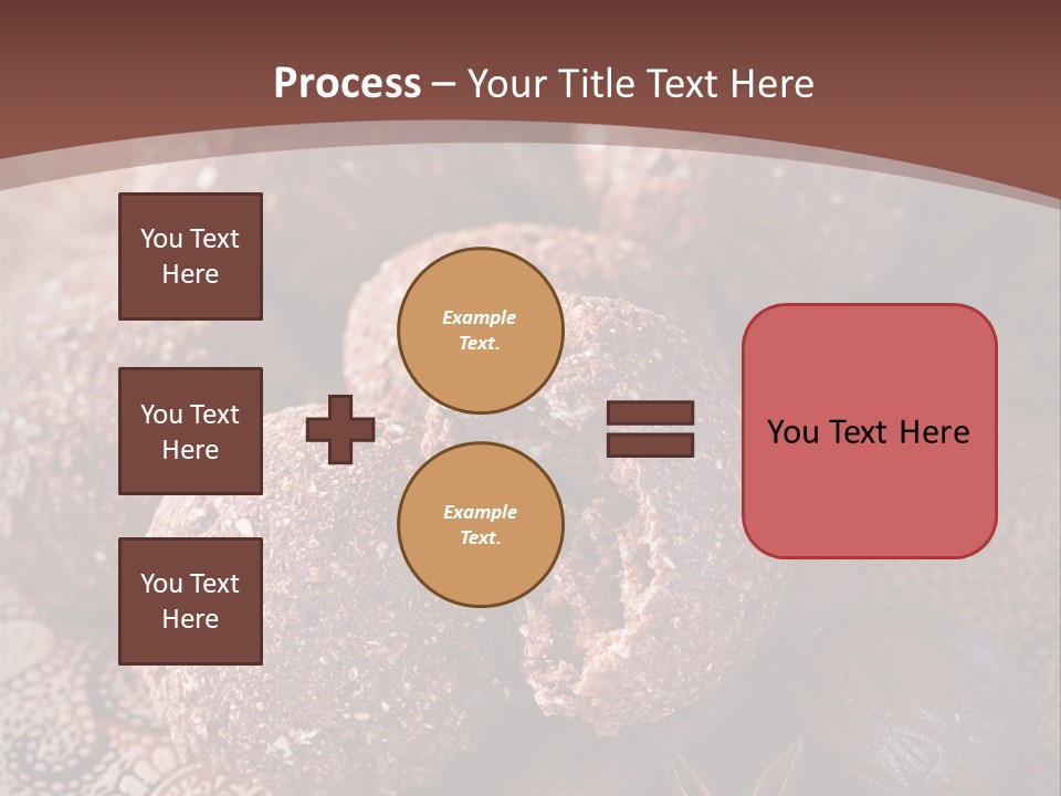 Snack Chocolate Spice PowerPoint Template