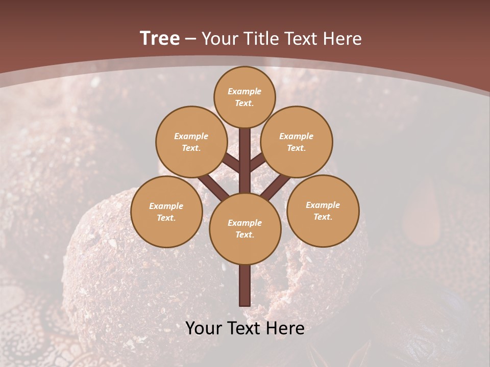 Snack Chocolate Spice PowerPoint Template