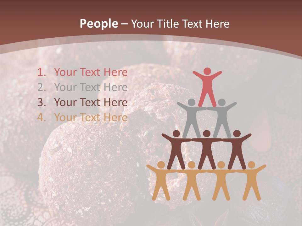 Snack Chocolate Spice PowerPoint Template