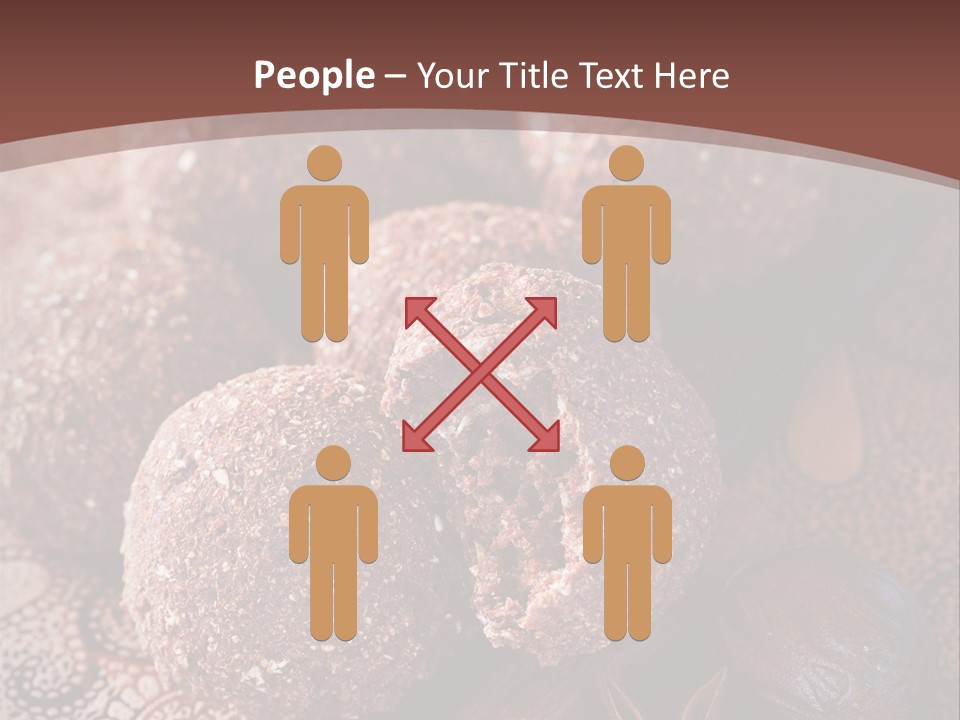 Snack Chocolate Spice PowerPoint Template