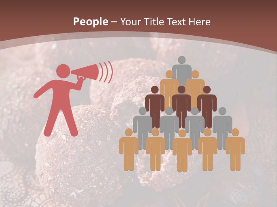 Snack Chocolate Spice PowerPoint Template