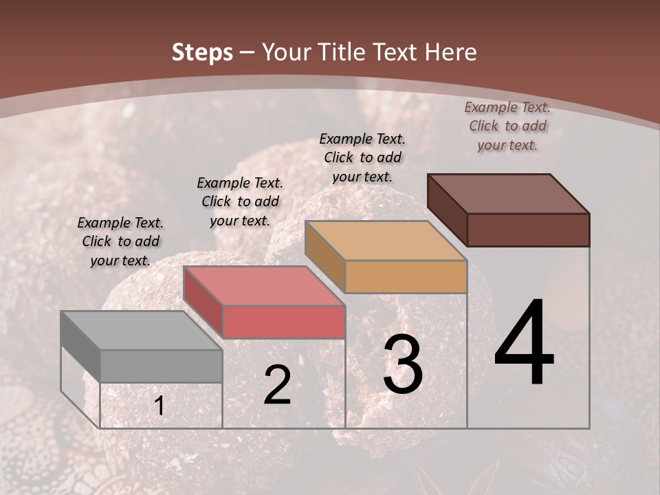 Snack Chocolate Spice PowerPoint Template