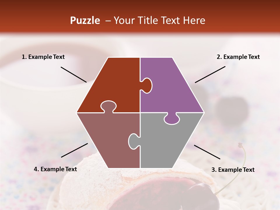 Teapot Sugar Pie PowerPoint Template