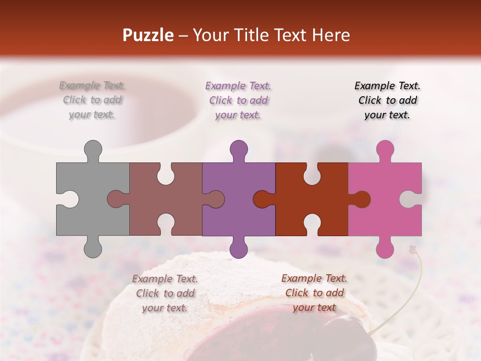 Teapot Sugar Pie PowerPoint Template