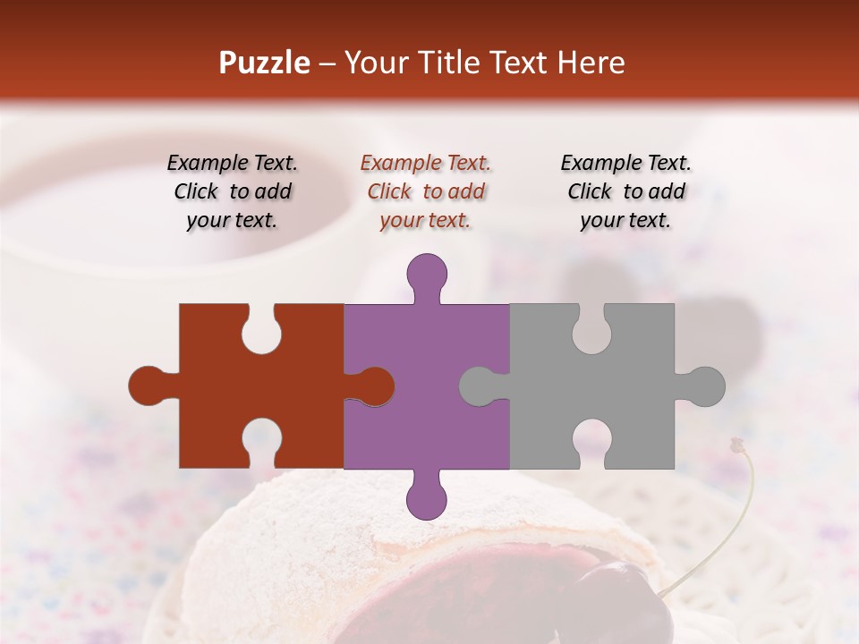 Teapot Sugar Pie PowerPoint Template