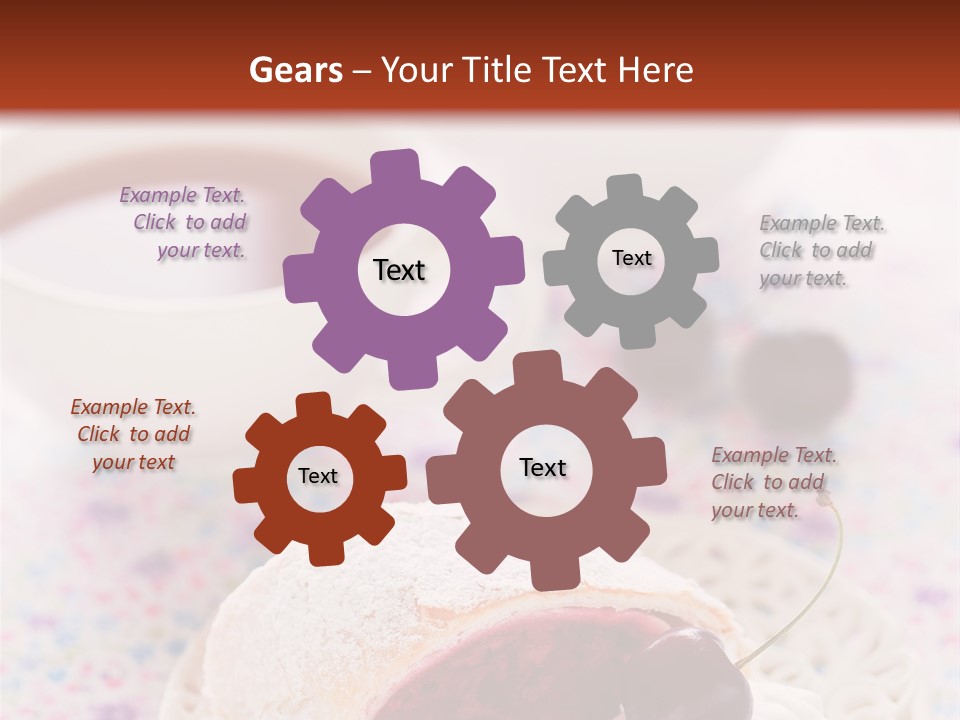 Teapot Sugar Pie PowerPoint Template