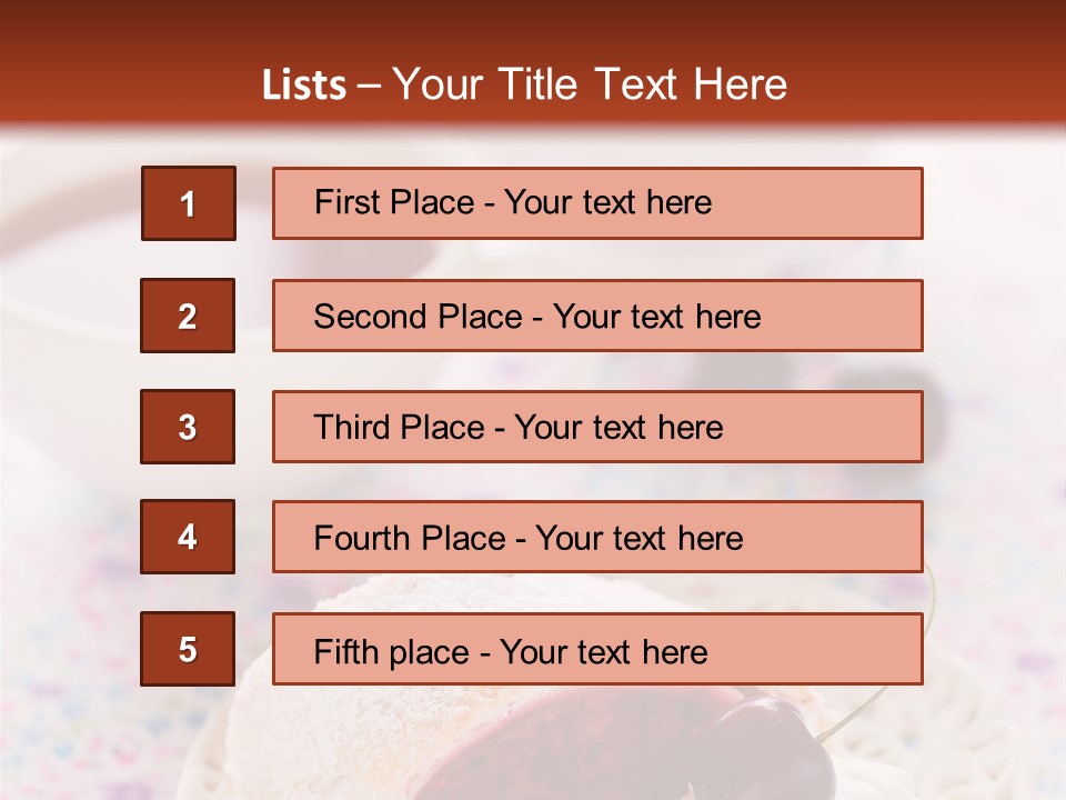 Teapot Sugar Pie PowerPoint Template