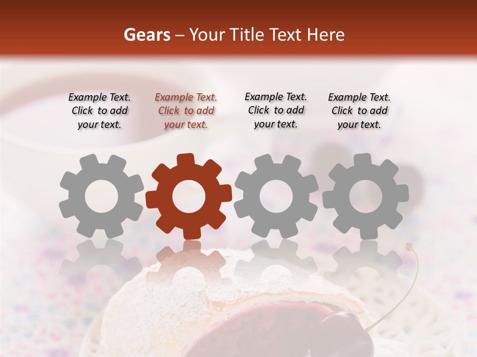 Teapot Sugar Pie PowerPoint Template