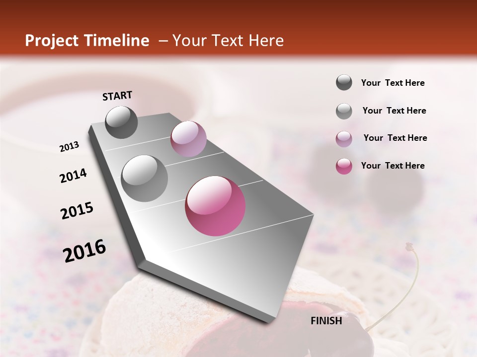 Teapot Sugar Pie PowerPoint Template