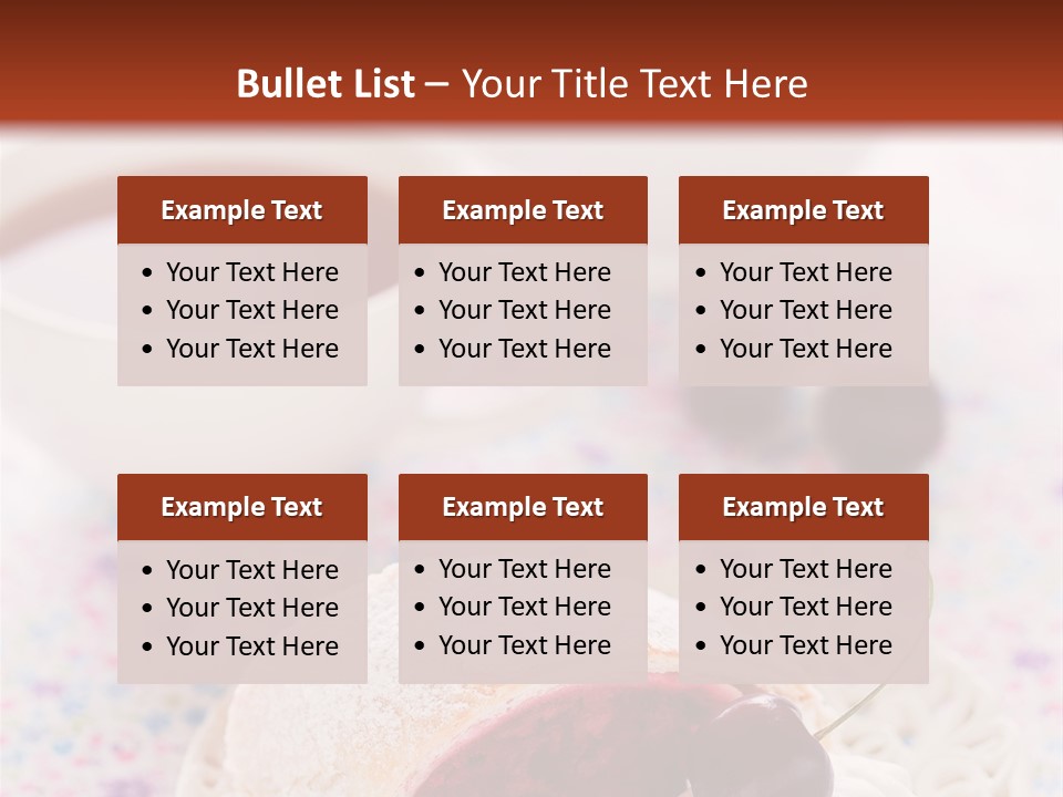 Teapot Sugar Pie PowerPoint Template