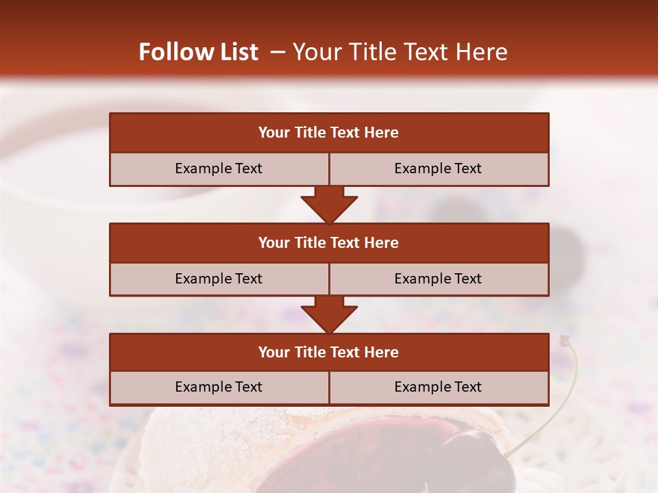 Teapot Sugar Pie PowerPoint Template
