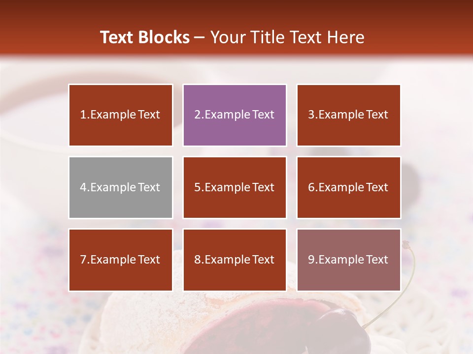 Teapot Sugar Pie PowerPoint Template