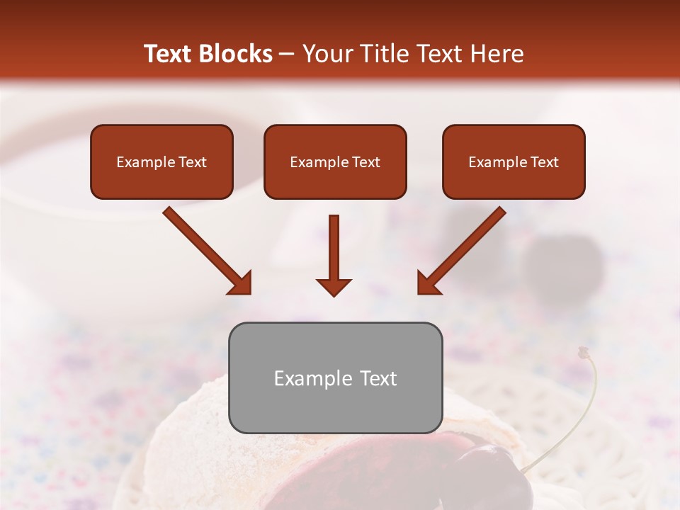 Teapot Sugar Pie PowerPoint Template