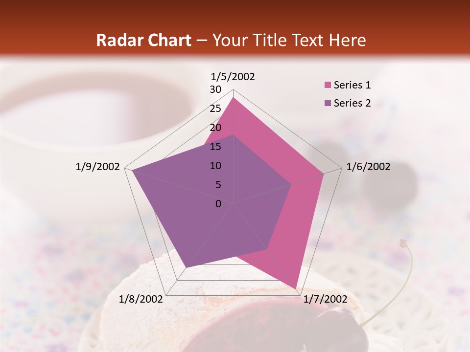 Teapot Sugar Pie PowerPoint Template