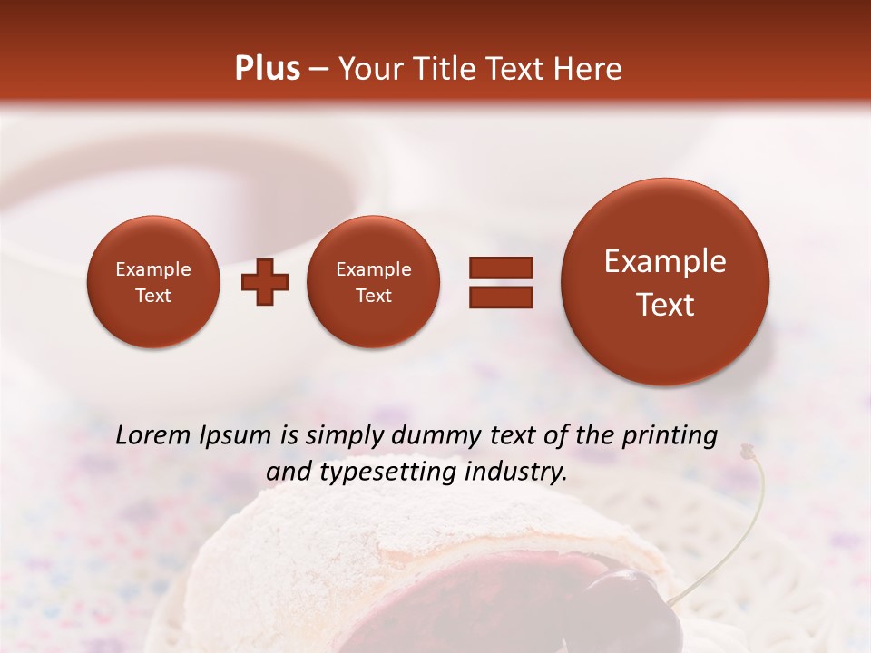 Teapot Sugar Pie PowerPoint Template