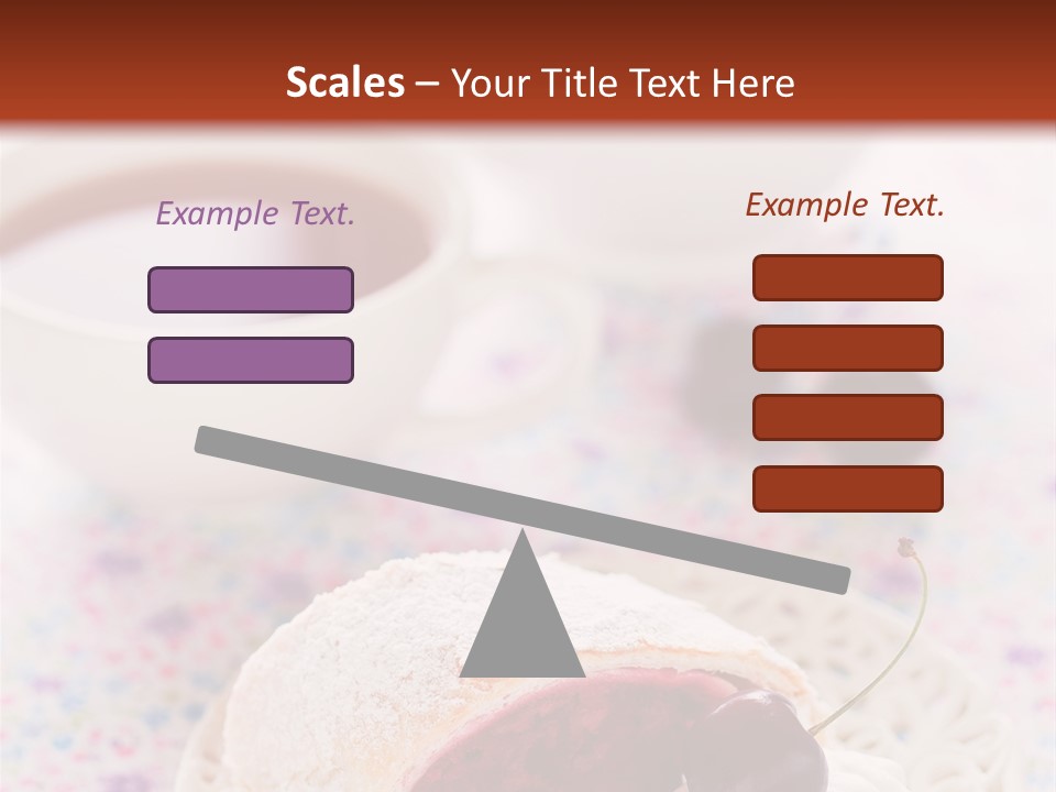 Teapot Sugar Pie PowerPoint Template
