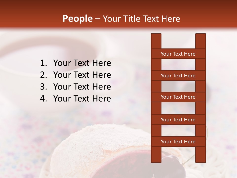 Teapot Sugar Pie PowerPoint Template