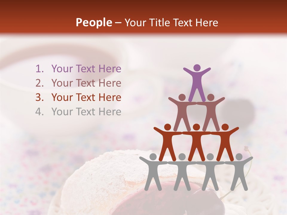 Teapot Sugar Pie PowerPoint Template