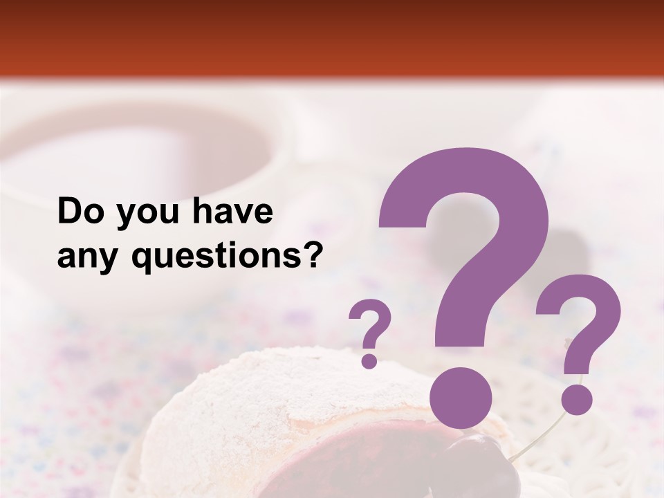 Teapot Sugar Pie PowerPoint Template