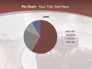 Cupcake Creamer Paper PowerPoint Template