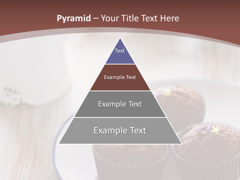 Cupcake Creamer Paper PowerPoint Template