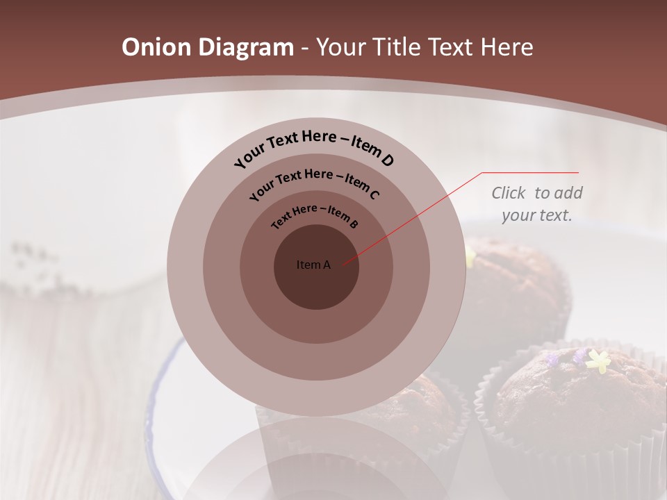 Cupcake Creamer Paper PowerPoint Template