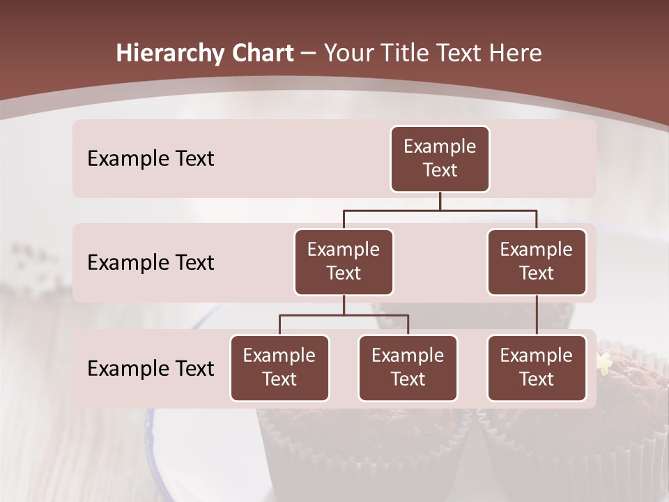 Cupcake Creamer Paper PowerPoint Template